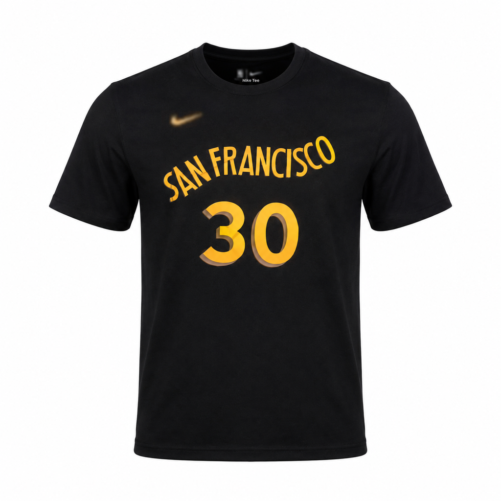 San Francisco Stephan Curry#30 Basketball T-Shirt Regular Fit
