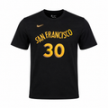 San Francisco Stephan Curry#30 Basketball T-Shirt Regular Fit