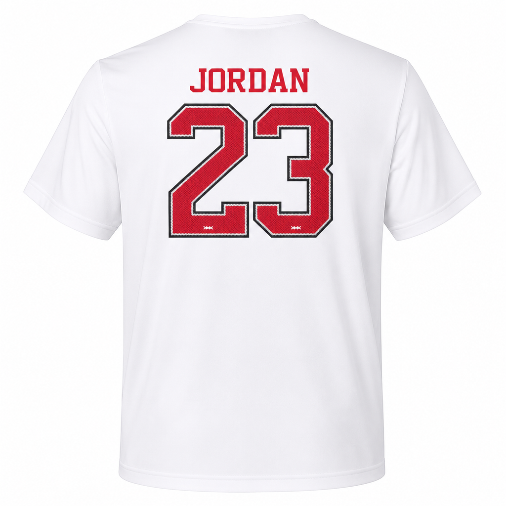 Michael Jordan #23 Basic Basketball T-Shirt