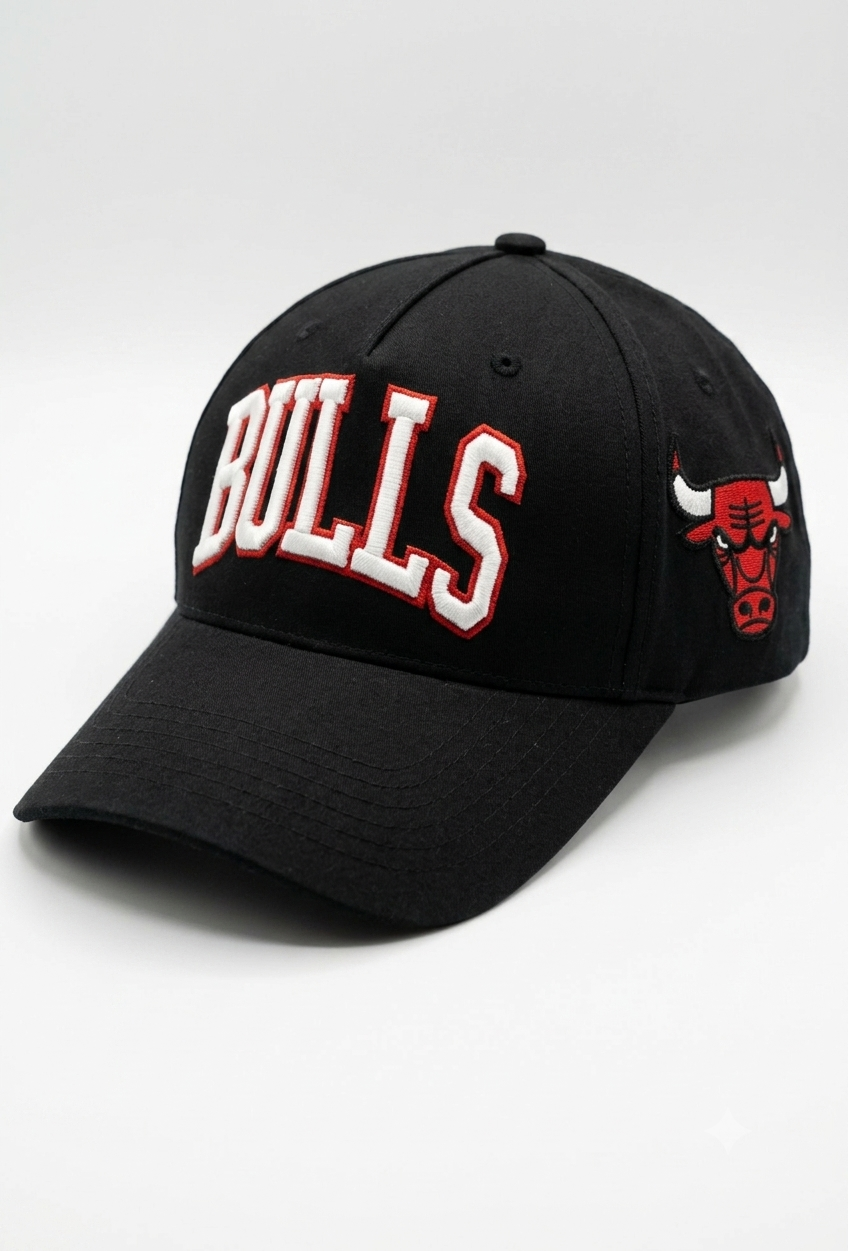 Chicago Bulls Embroided Curved Brim Basketball Cap