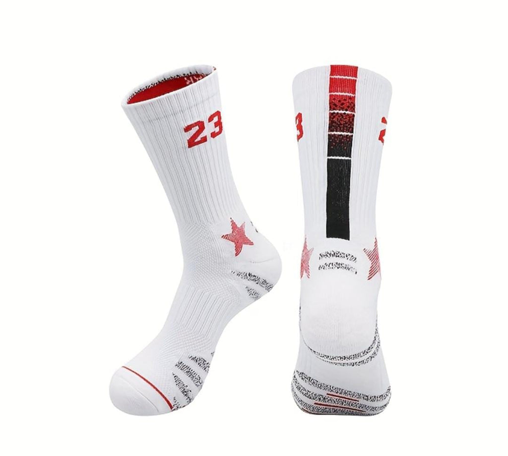 Basketball Graphic Cotton Socks