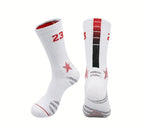 Basketball Graphic Cotton Socks
