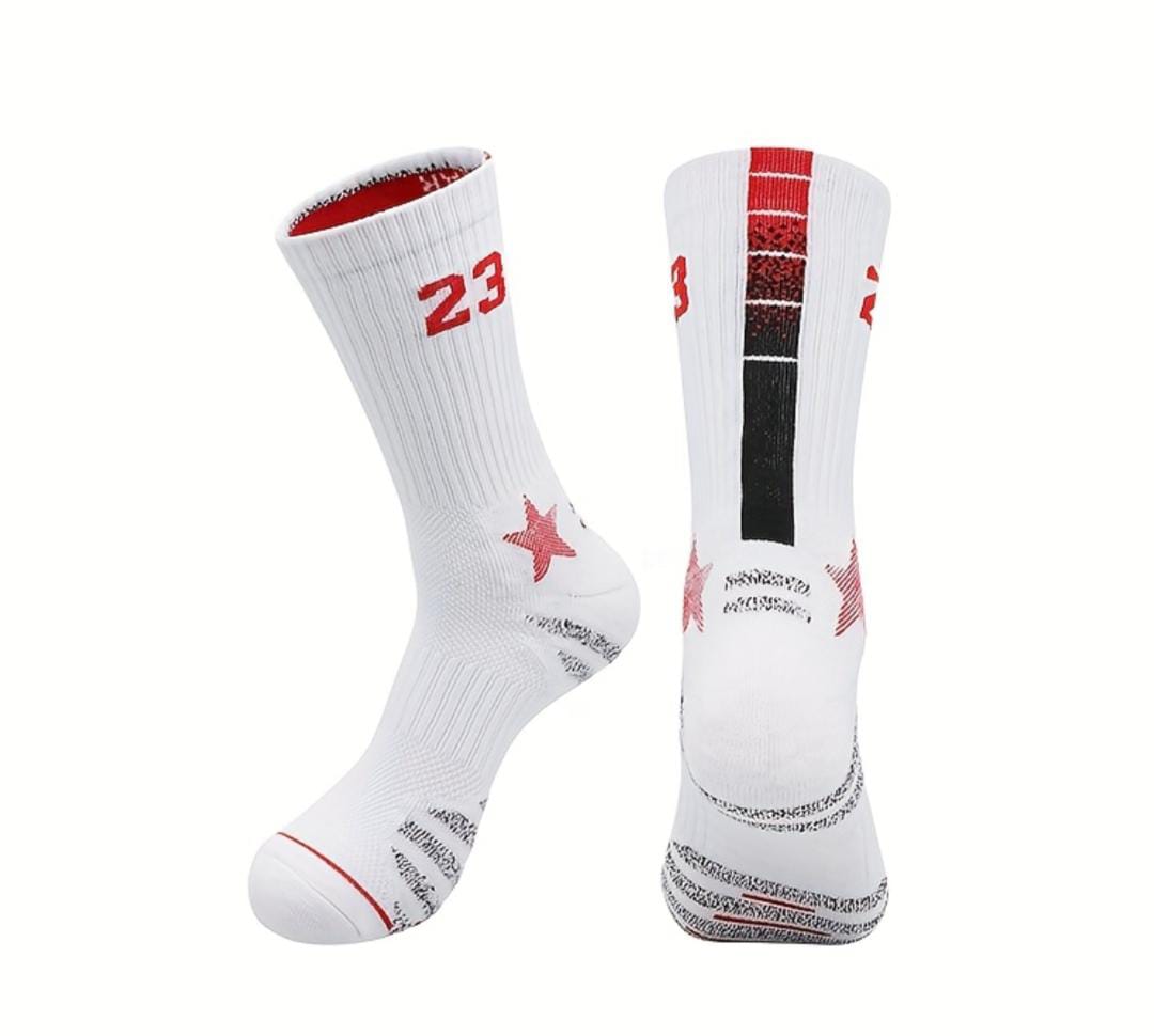 Basketball Graphic Cotton Socks