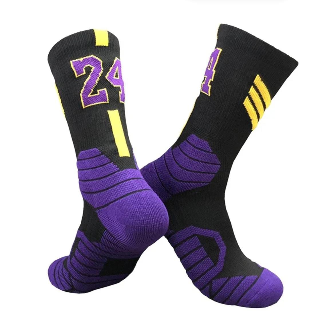 Basketball Graphic Cotton Socks