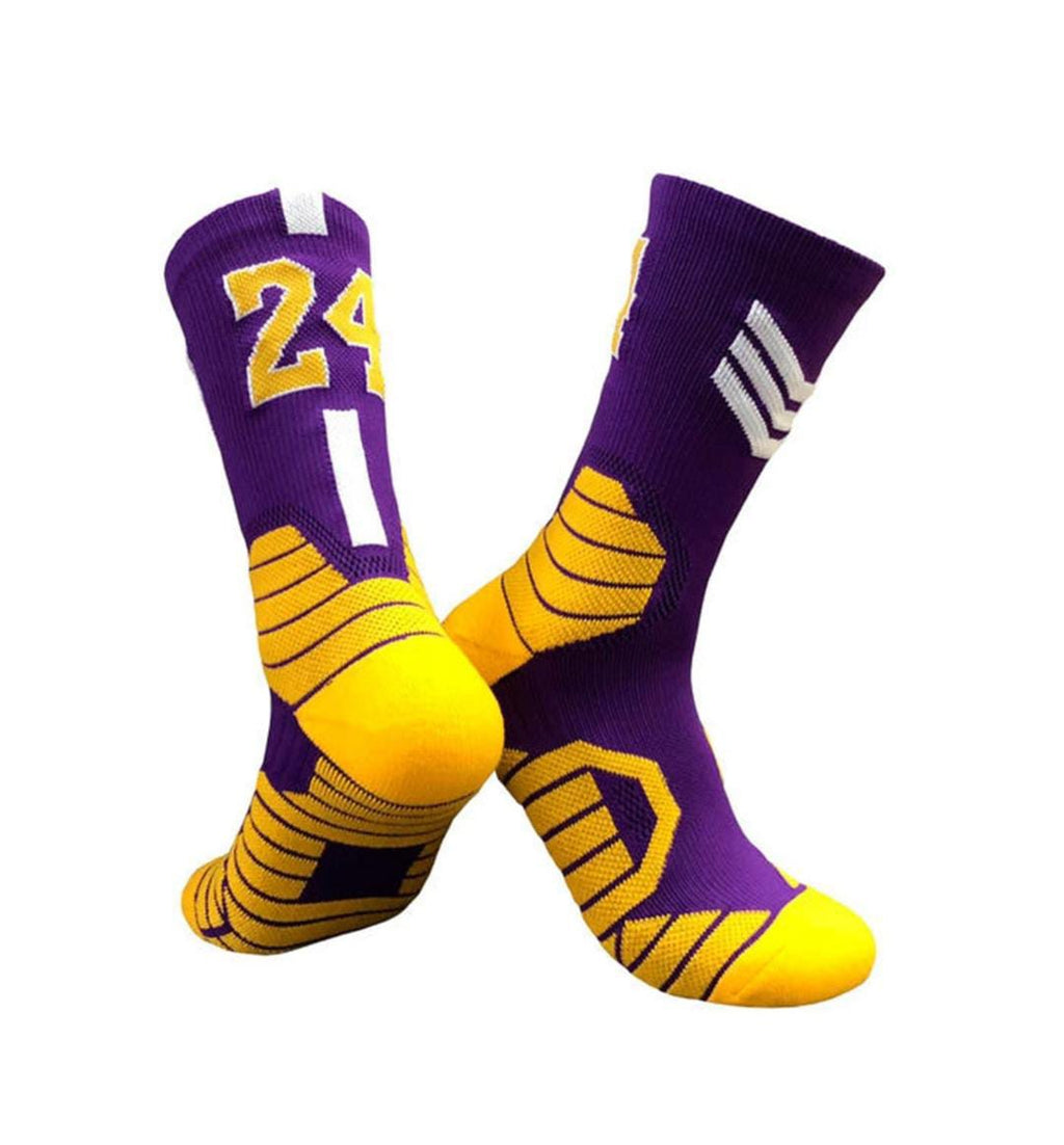 Basketball Graphic Cotton Socks