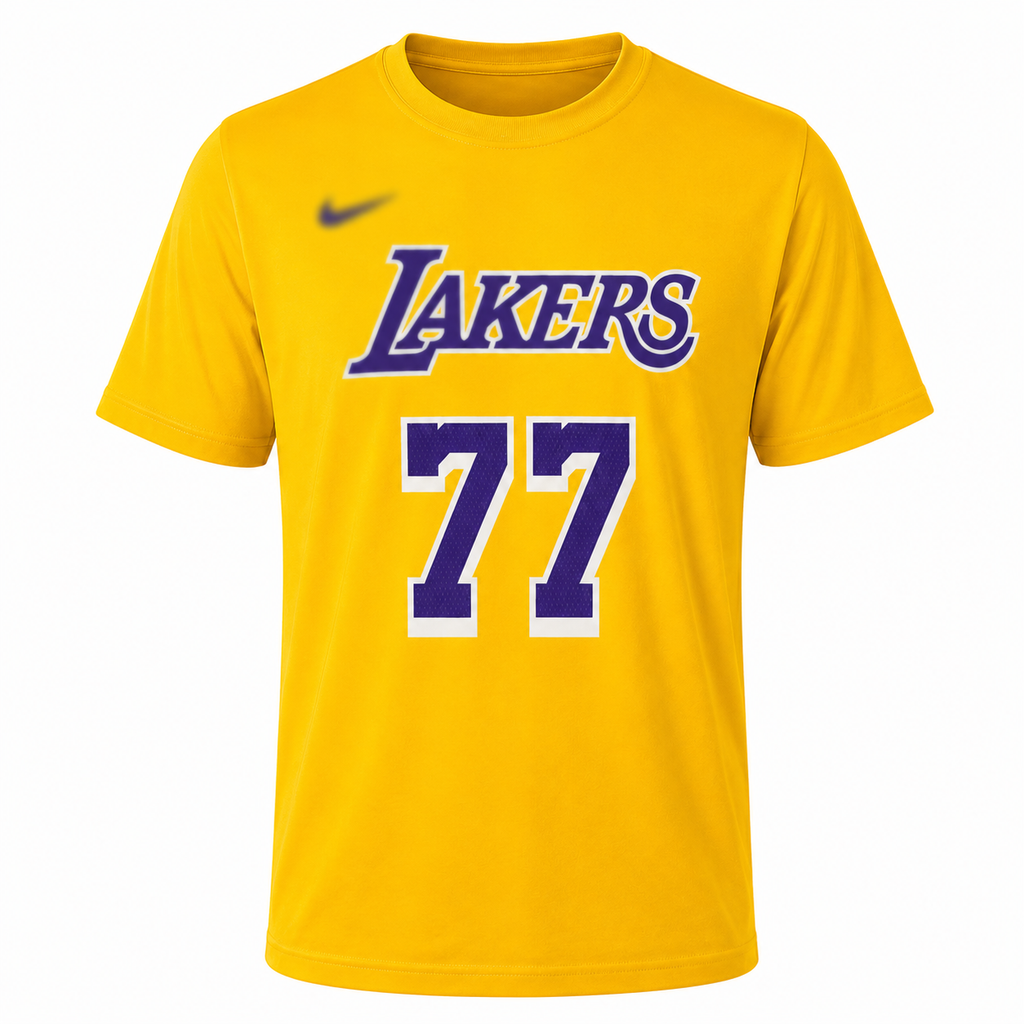 Los Angeles Lakers Luka Doncic Basketball Graphic T-Shirt
