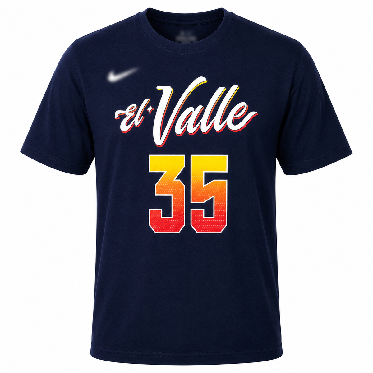 Kevin Durant #El Valle Basketball Graphic T-Shirt Regular Fit