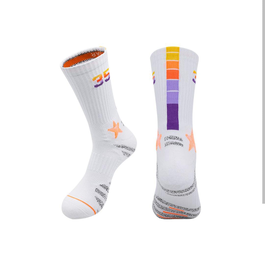 Basketball Graphic Cotton Socks
