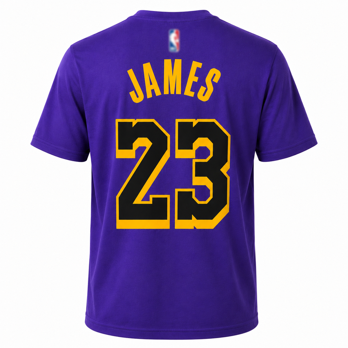 Los Angeles Lakers #23 Lebron James Basketball Cotton T-Shirt -Regular Fit