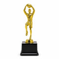 Gold Basketball Player Trophy with Black Base (19cm)