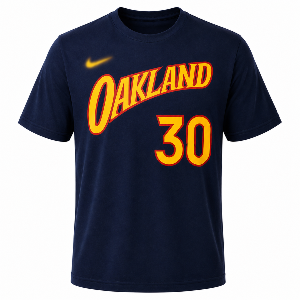 Stephan Curry #30 Oakland Basketball Cotton T-Shirt -Regular Fit-