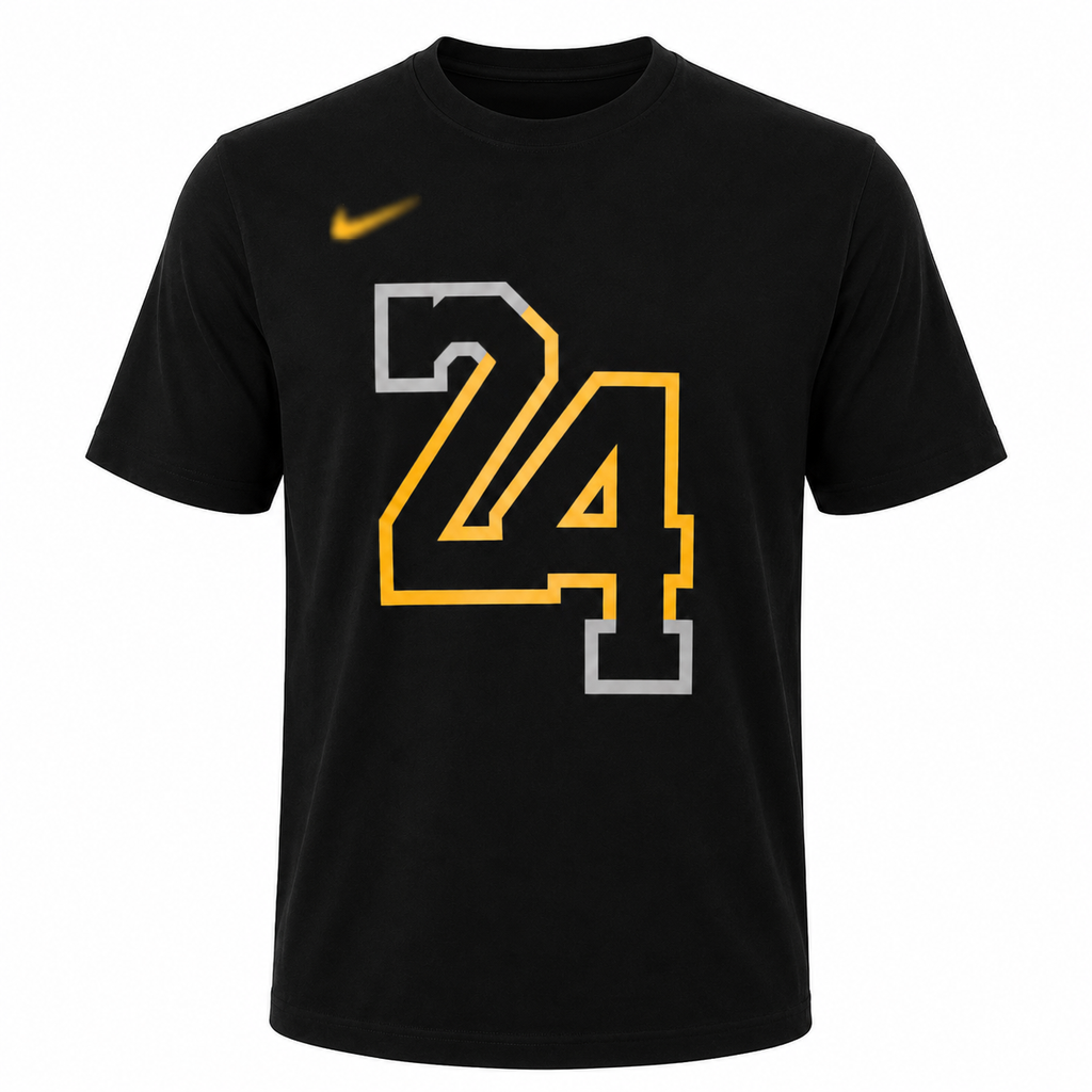 Los Angeles Basketball #24 Graphic T-Shirt Regular Fit