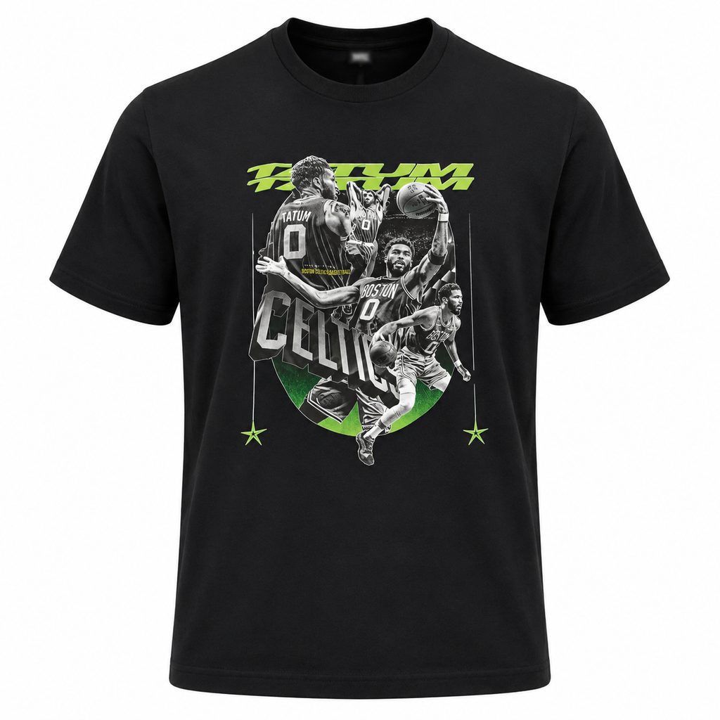 Jayson Tatum #0 Boston Celtics Graphic T-Shirt
