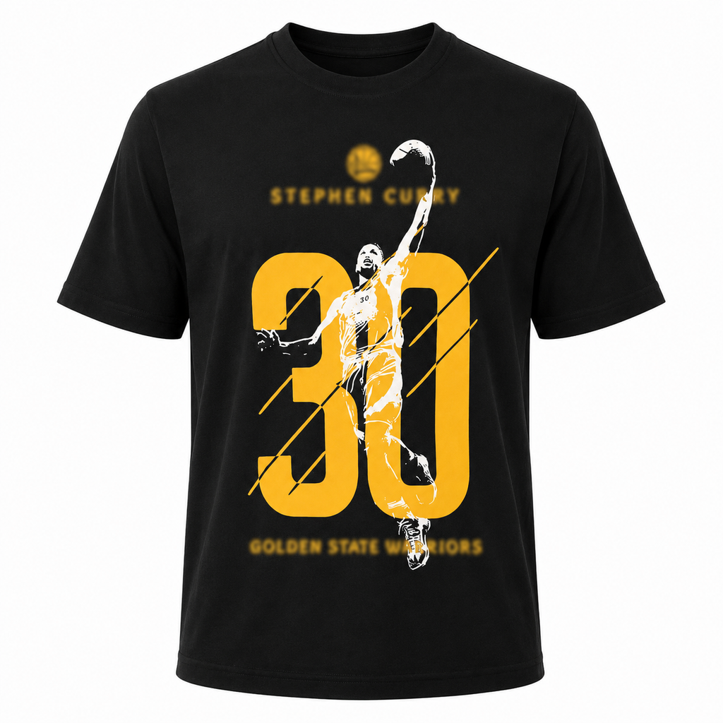 Stephan Curry #30 Golden State Warriors Graphic Tee Regular Fit