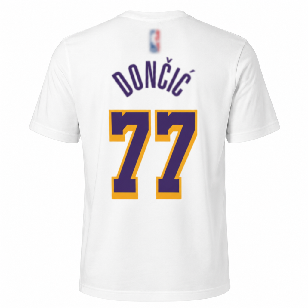 Los Angeles Lakers Luka Doncic Basketball Graphic T-Shirt
