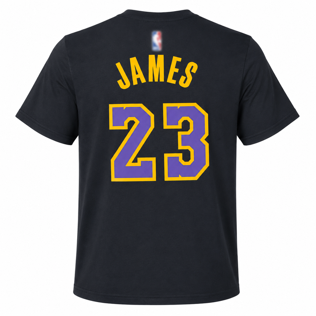 Los Angeles Lakers LeBron James #2 Graphic Tee Regular Fit